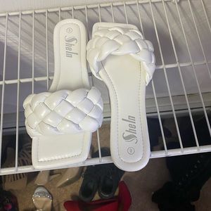 Square toe sandals